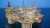 An aerial picture of bp's Argos offshore platform in the Gulf of America